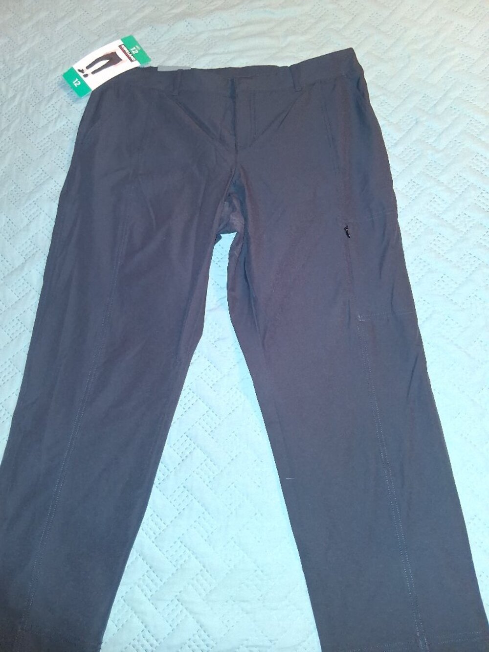 NEW! Kirkland Women's Travel Pant-Black-size 12